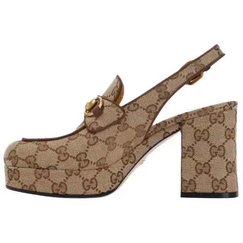 GUCCI High Heels 8.5cm Women's Beige