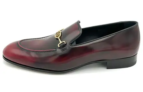 LOUIS VUITTON Club Casual Shoes Men's Red Black