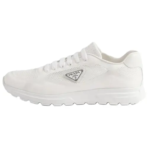 PRADA Prax 01 Low top Casual Shoes 3cm Men's White