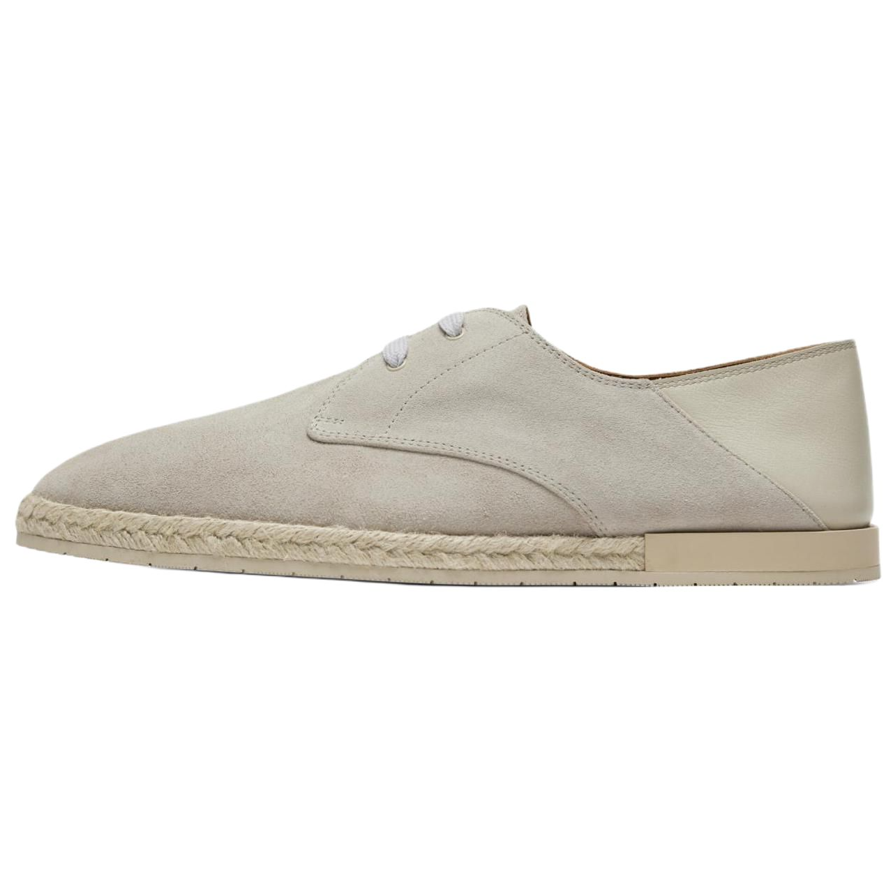 Бриони маленький кожаный Круглая голова на плоской подошве для отдыха обувь мужской стиль цвет "слоновой кости"