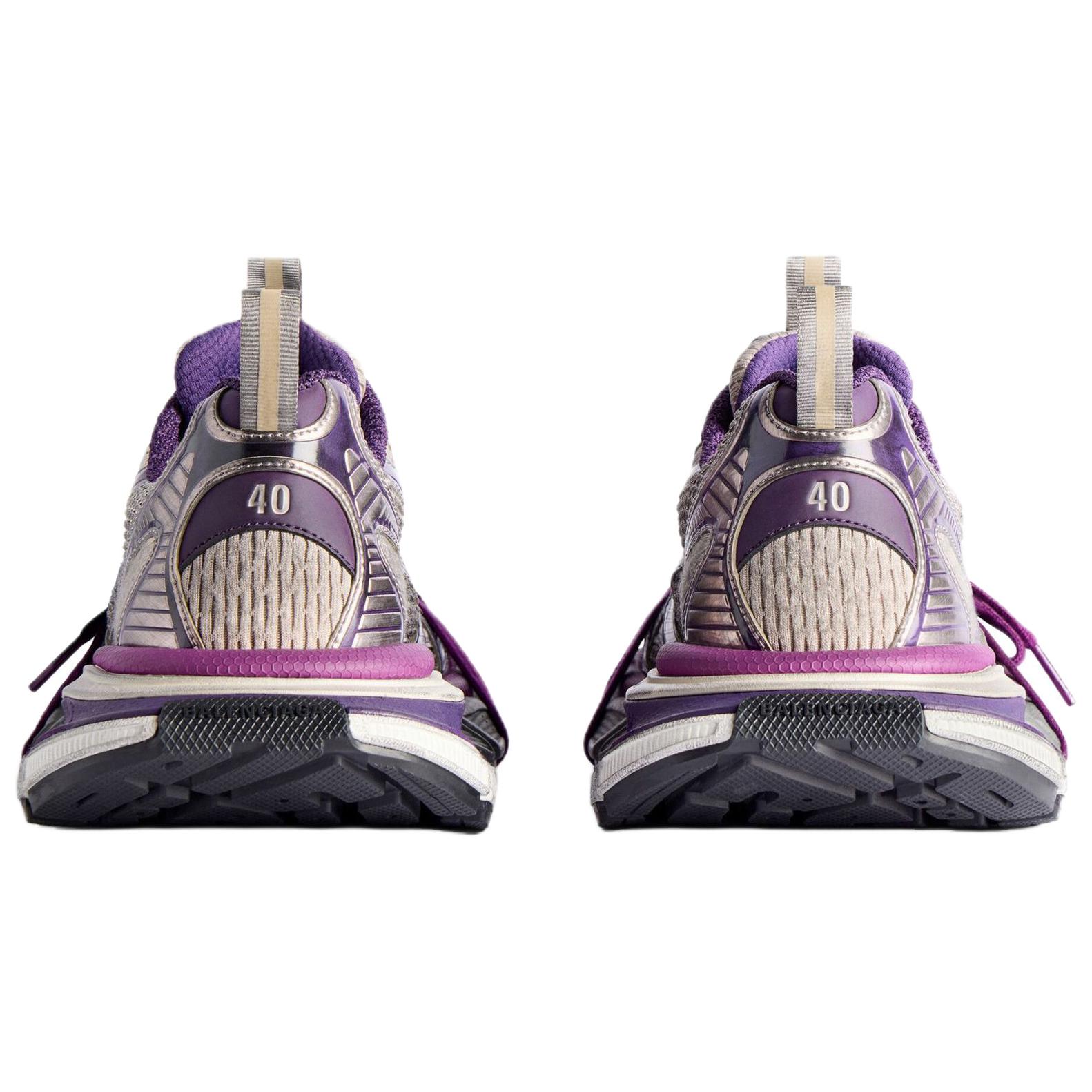 Balenciaga 3XL Mesh Low top Chunky Sneakers Women's Purple