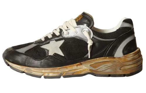 Golden Goose Running Dad Black Grey