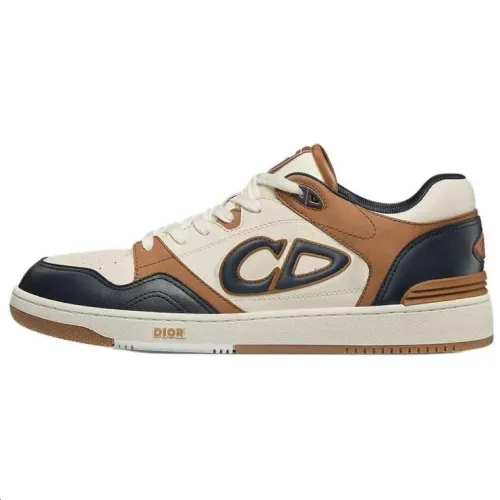 DIOR B57 Suede Low top Skateboard Shoes Men's Marine Blue