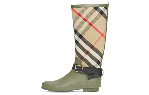 Burberry Knee high Boots Women's Green
