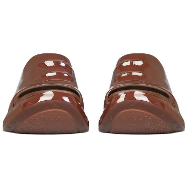 Givenchy Slide Slippers 10.9cm Women's Brown