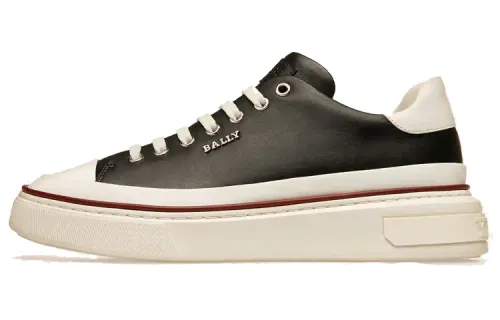 BALLY Bally casual low-top fashion sneakers men's black