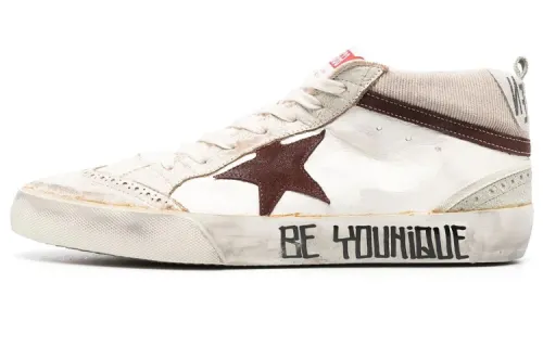 Golden Goose Mid-Star Hi-top Sneakers