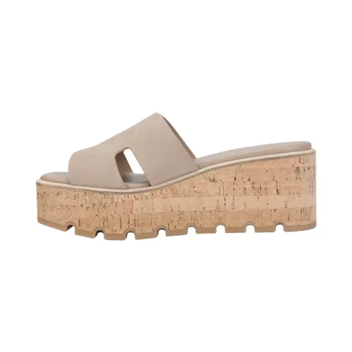 HERMES Eze Slide Slippers Women's Brown