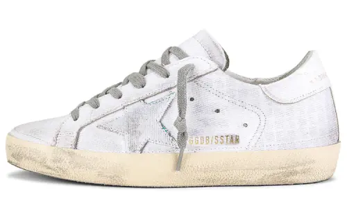 Golden Goose Super Star Stylish Skateboarding Shoes Women's White