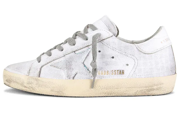 Golden Goose Super Star Stylish Skateboarding Shoes Women's White