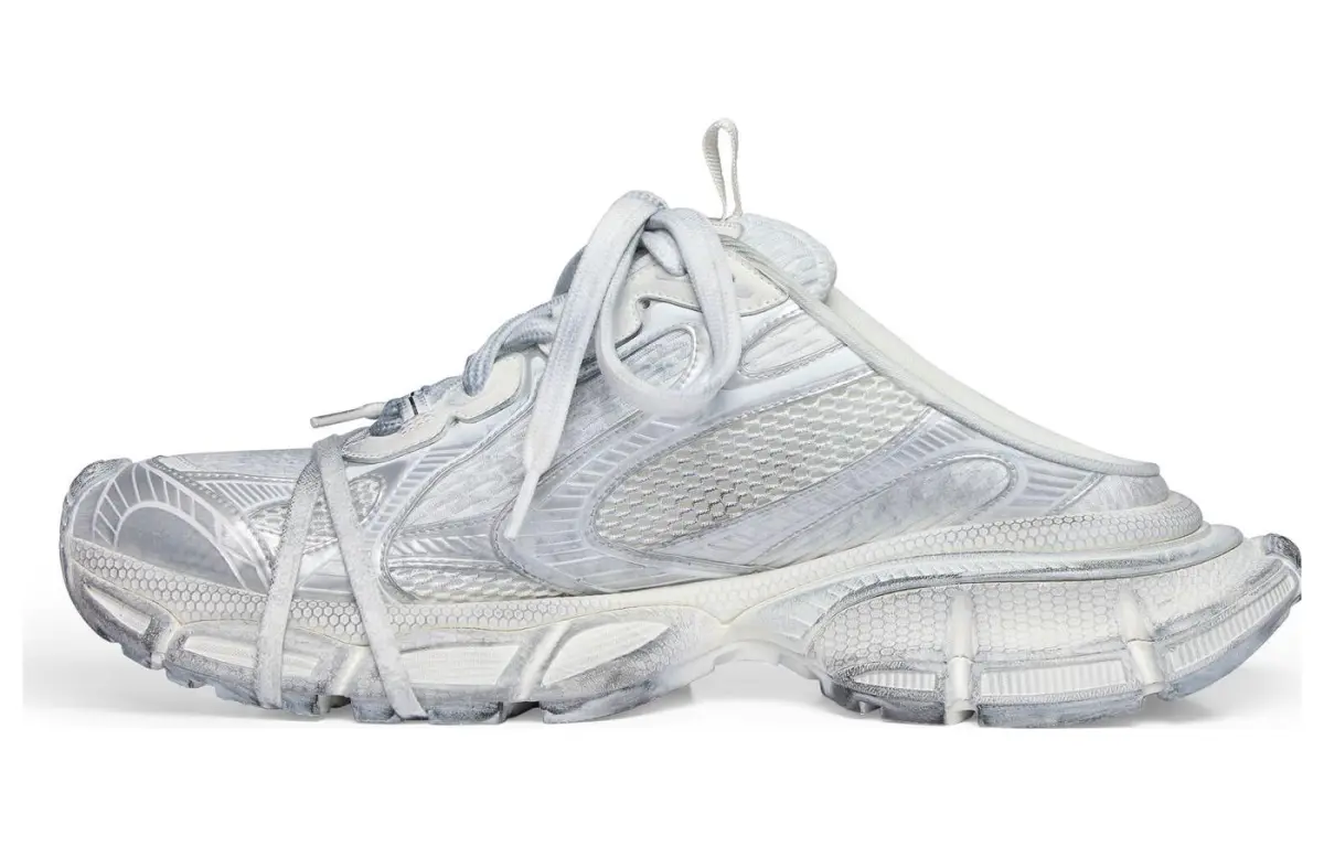 Balenciaga 3XL Stylish Sandal Women's Silver White