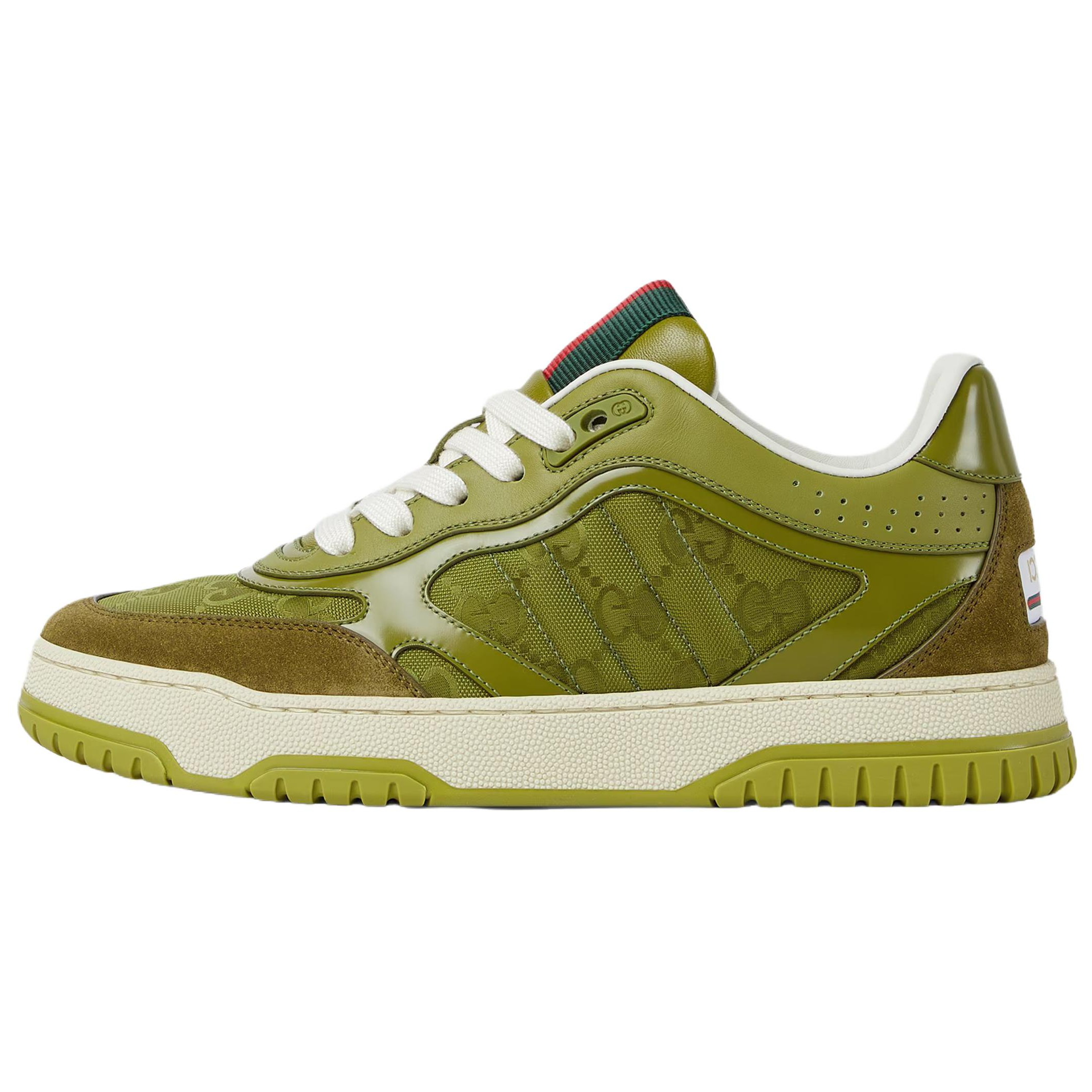 Gucci Wmns Re-Web Sneaker 'GG Canvas - Dark Green' Women's