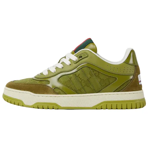 Gucci Wmns Re-Web Sneaker 'GG Canvas - Dark Green' Women's