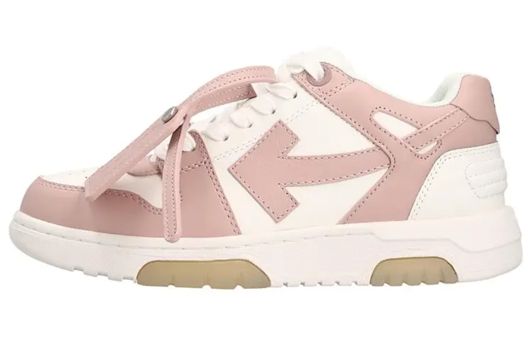 OFF WHITE Out Of Office Low Top Sneaker 'Pink White' Women's