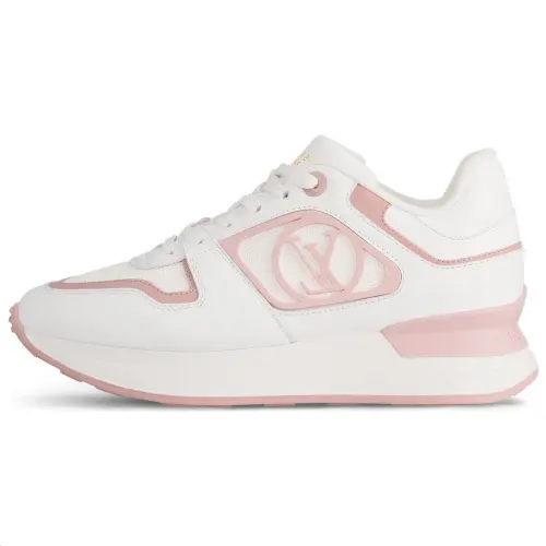 LOUIS VUITTON Neo Run Away Low top Casual Shoes Women's Rose Claire Pink