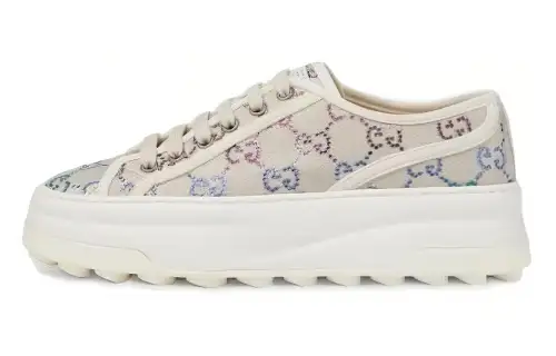 Gucci Wmns Gg Sneaker 'Off White Crystals' Women's