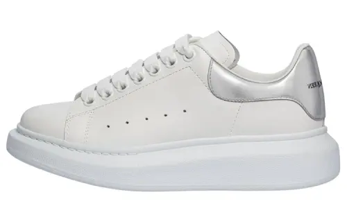 Alexander McQueen Oversized Shoes 'Cream White Silver' Women's