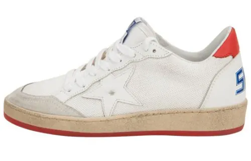 Golden Goose Ball Star Skateboard Shoes Women's Low Top White