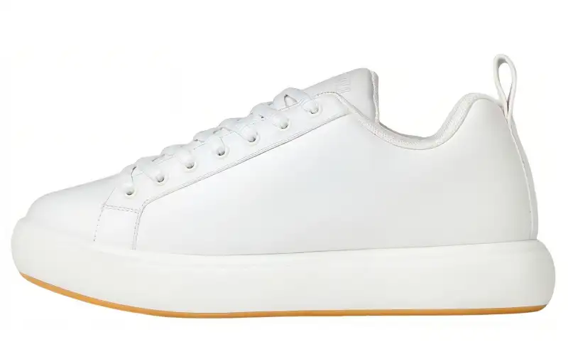 Bottega Veneta Pillow Leather Low top Low top Stylish Skateboarding Shoes Men's White