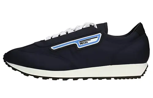 PRADA Low top Casual Shoes Men's Blue
