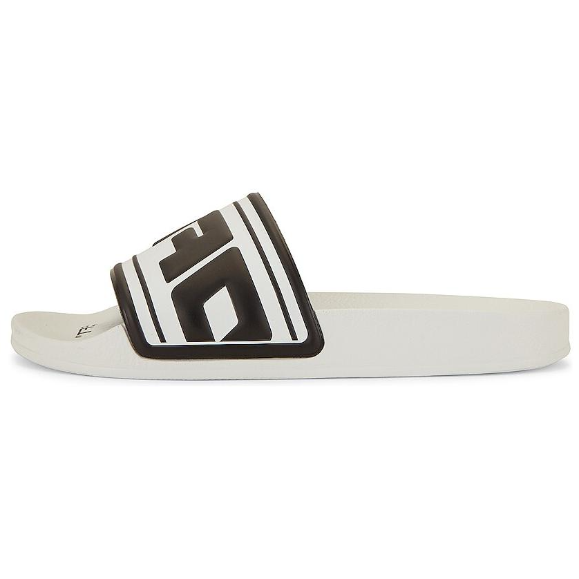 Женские шлепанцы OFF-WHITE (бело-черные)