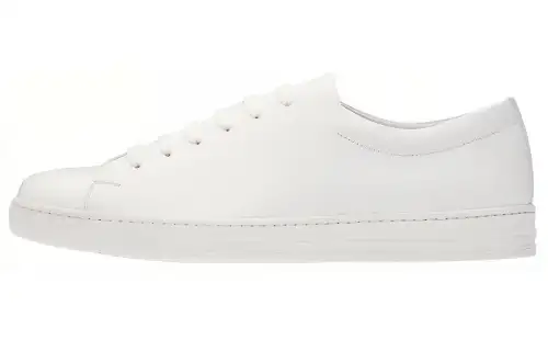 PRADA Low top Skateboard Shoes Men's White