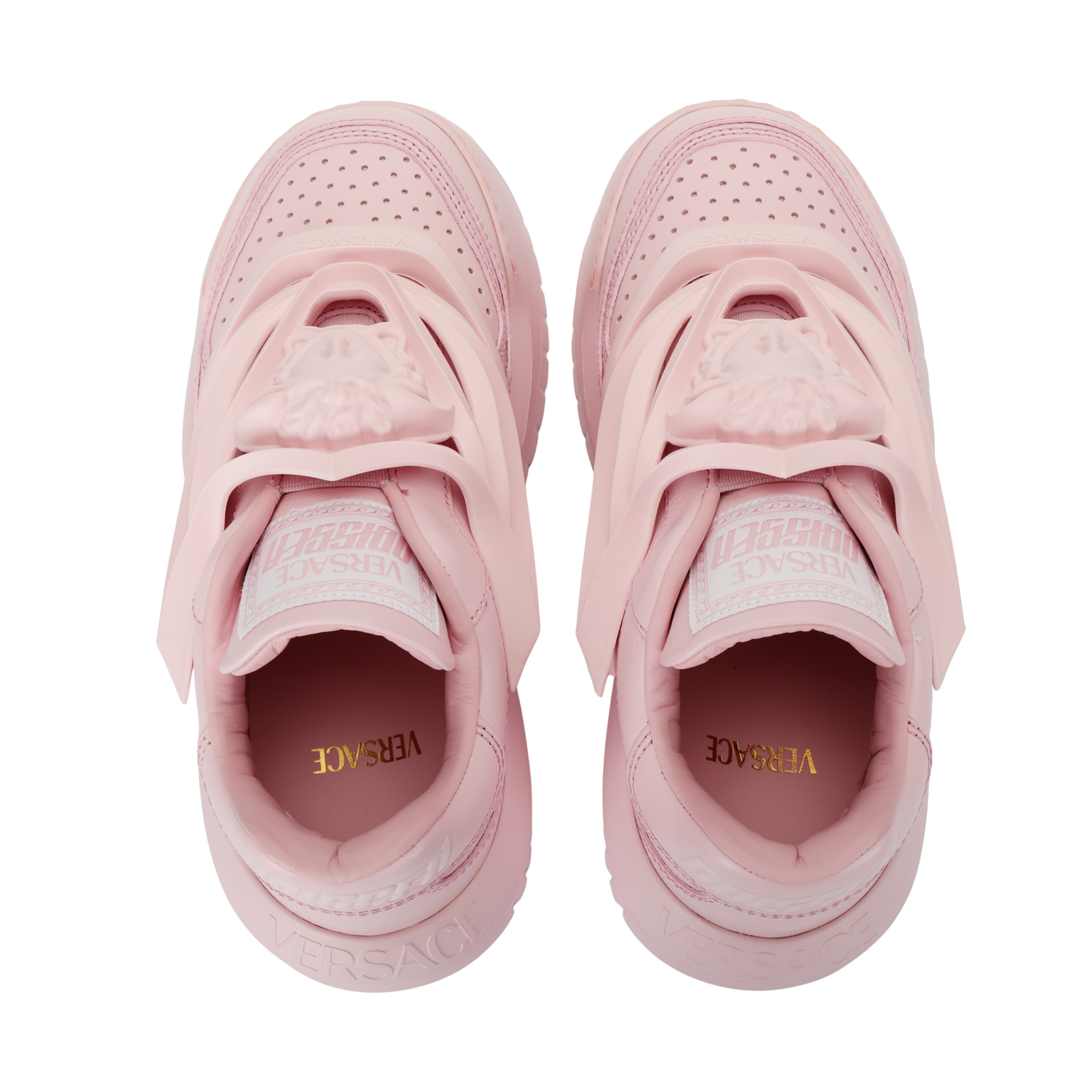 VERSACE Odissea Caged Rubber Medusa Sneaker 'Pink'