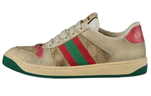 GUCCI Gg Screener Distressed 'GG Canvas Pink'