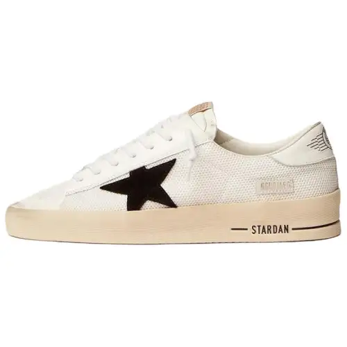 Golden Goose Stardan White Black