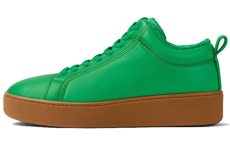 Bottega Veneta Quilt Low top Skateboard Shoes Men's Grass Green