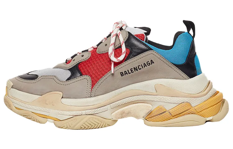 Balenciaga Triple S 'Blue Red' Women's