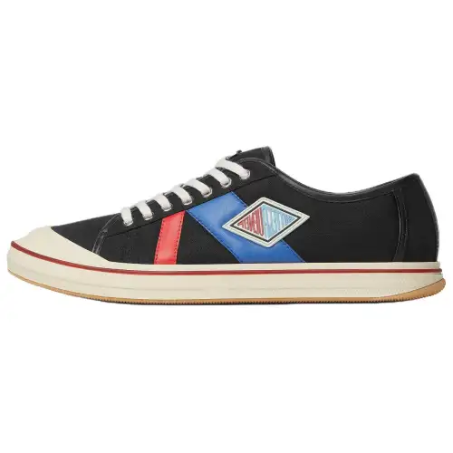 Bottega Veneta Eliot Low top Canvas Shoes Men's Black