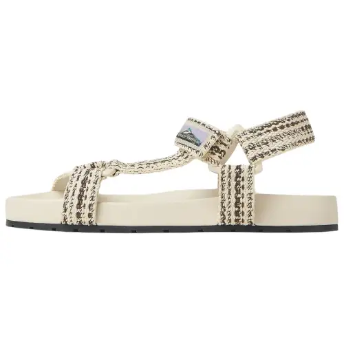 Bottega Veneta Trip One Strap Sandals Men's Beige