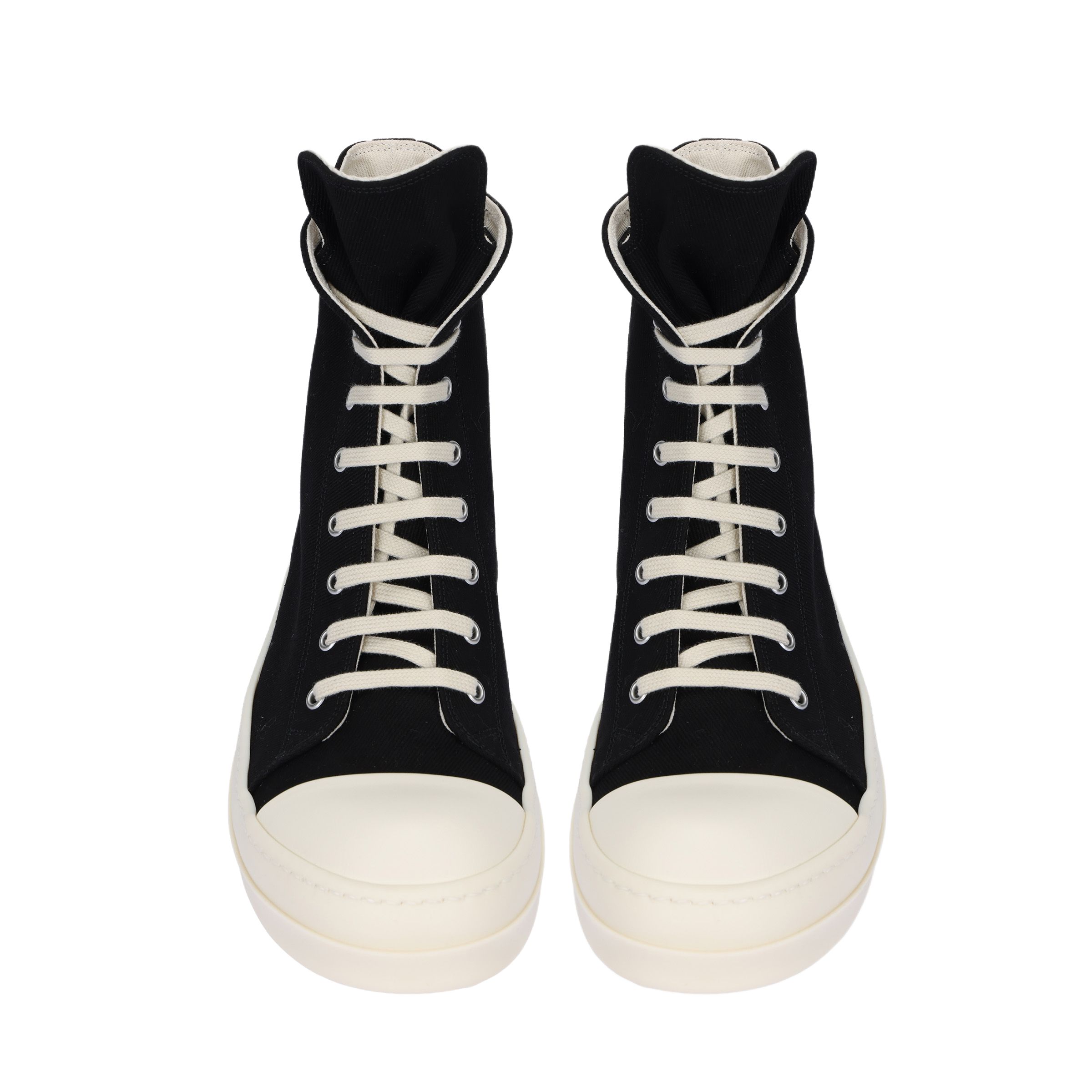 RICK OWENS/RO Lightweight High top Skateboard Shoes Men's Black