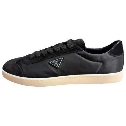 PRADA Low top Skateboard Shoes Men's Black
