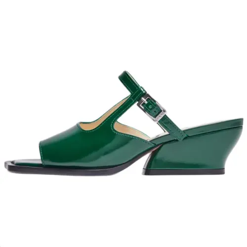LOEWE Slide Slippers 4.5cm Women's Green