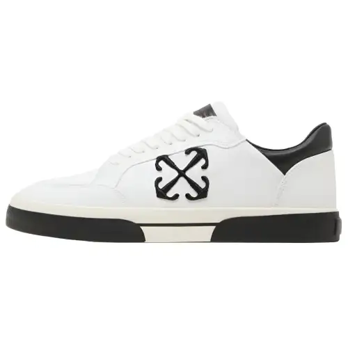 OFF WHITE Low Vulcanized Canvas Sneakers