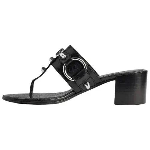 Balenciaga City Heeled Thongs