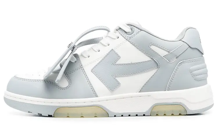 OFF WHITE Out Of Office Low Top 'Grey White'