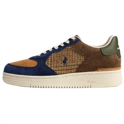 Polo Ralph Lauren Masters Court Leather Low top Skateboard Shoes Men's Blue