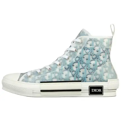 DIOR B23 High Top Blue Oblique Pixel