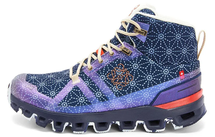 On x LOEWE Cloudrock Abrasion Resistant Short Outdoor Boots Women's Starry Blue
