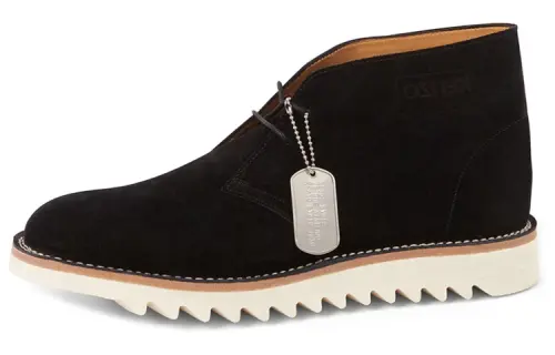 KENZO Takumi Takada Ankle Boots Men's Black
