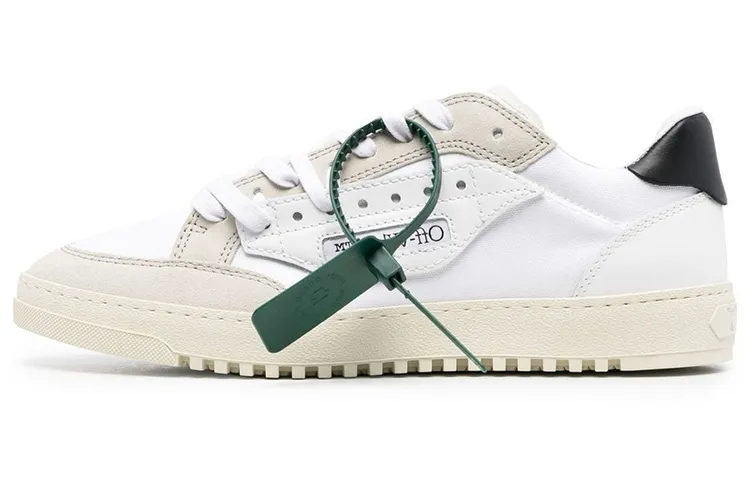 OFF WHITE 5.0 Low Top Sneakers 'White Black'