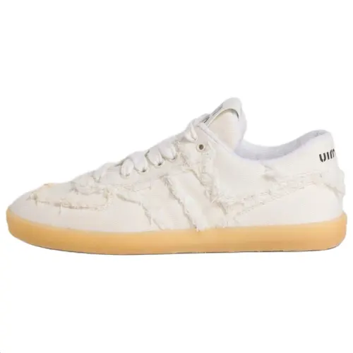MIU MIU Low top Skateboard Shoes Women's Ecru