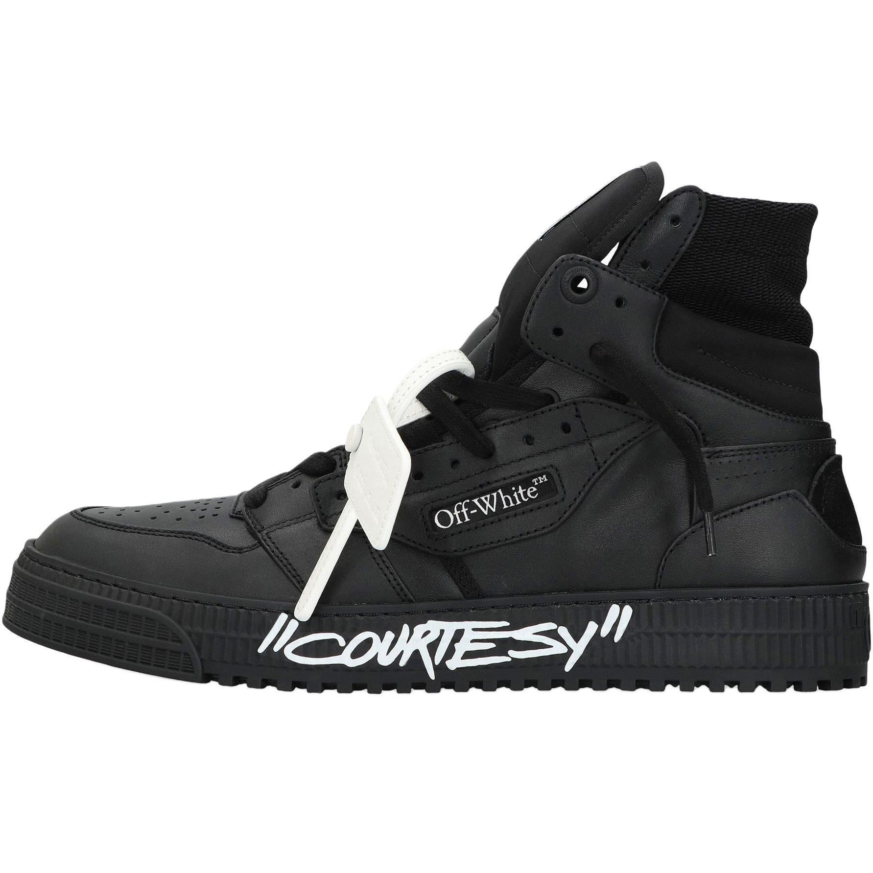 Мужские кеды OFF-WHITE (черные)