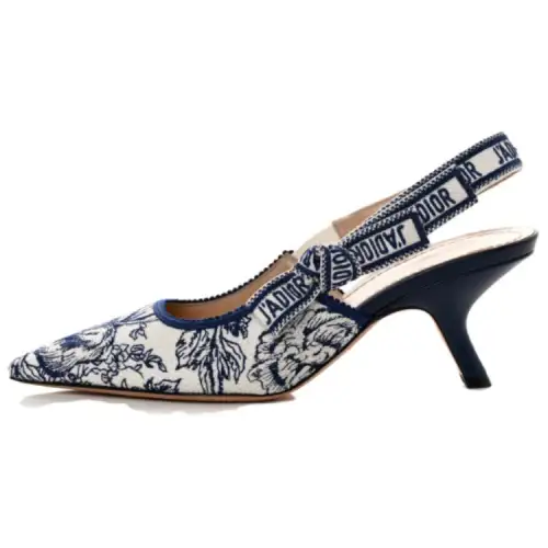 DIOR J'Adior Slim Heel High Heels 6.5cm Women's Blue
