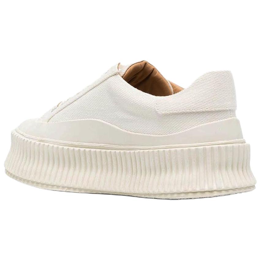 JIL SANDER Canvas Low-top Sneakers