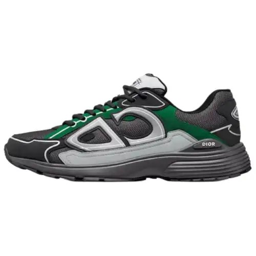 DIOR B30 Low top Casual Shoes Men's Dark Gray