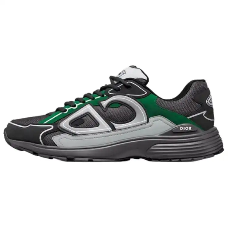 DIOR B30 Low top Casual Shoes Men's Dark Gray